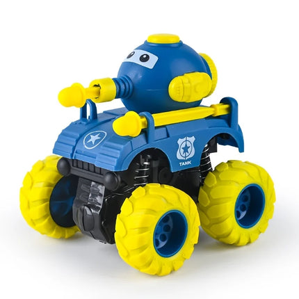 360 ° stunt rotating off-road toy, durable and impact resistant, bi-directional friction driven truck, suitable for children