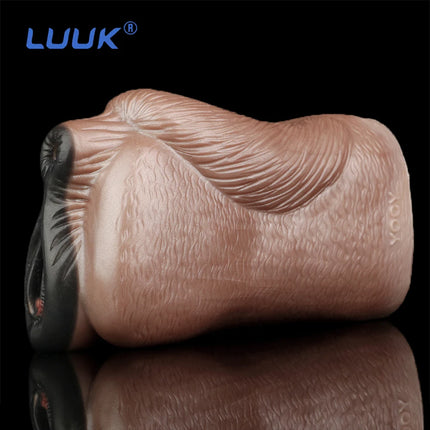 LUUK Fetish Masturbator For Men Animal Horse Pussy Anal Vaginal Masturbation Cup Silicone Sex Toys For Men Adult Toys 18+