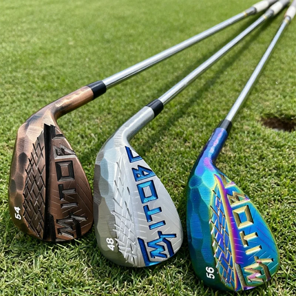 ITOB/ORI Golf Wedges Set 48/50/52/54/56/58/60 Degree Forged Golf Sand Wedge Silver/Rainbow/Copper With S200 Steel Shaft 
