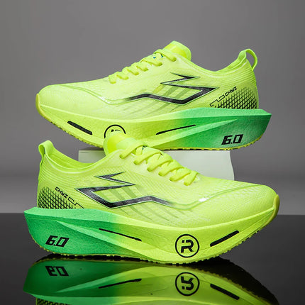 Sports Running Shoes Marathon Men Carbon Board Breathable Lightweight Women Comfortable Athletic Casual Sneakers Outdoor New