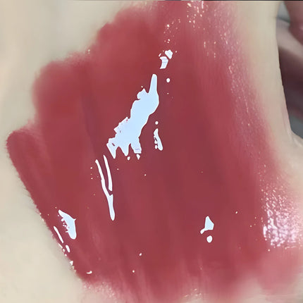 Moisturizing Mirror Lip Gloss Waterproof Long Lasting Lip Plumping Glaze High Shine Liquid Lipstick For Girl Dating Party Makeup