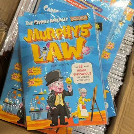 Murphy's Law English Popular Science Comic Book Children Teens Educational Picture Book Kids Brain Training Reading Book