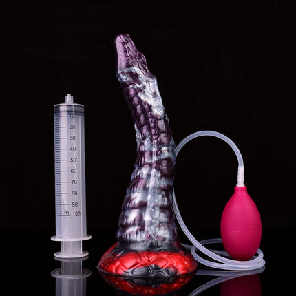GBAR Water Spray Monster Dragon Penis Squirting Dildo Female Masturbator Anus Massager Silicone Anal Plug Sex Toys For Couple
