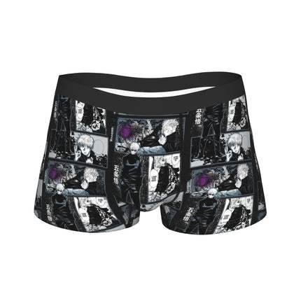 Humor Boxer Satoru Gojo Jujutsus Shorts Panties Briefs Men Underwear Kaisens Anime  Soft Underpants for Homme S-XXL