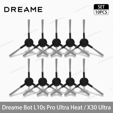 Dreame L10s Pro Ultra Heat / X30 Ultra Robot Vacuum Cleaner Accessories Main Side Brush Mop Cloth Hepa Filter Dust Bag Spare