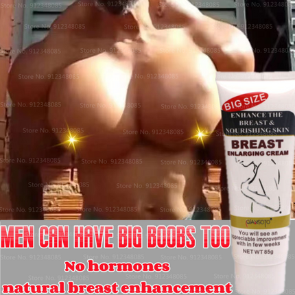 Men's Breast Enlargement Cream Wild Pueraria Breast Enlargement Cream for Men's Breast Enlargement 85g Big Breasts for Men