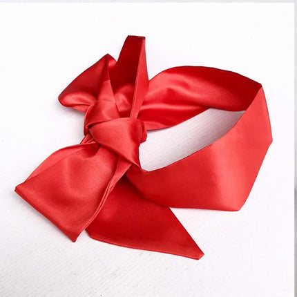 1.5M Erotic Eye Mask Self Bondage  Savour Eye Patches Cute Blindfold Silk Ribbon Satin Silk Sleep Mask Sexy For Women Gift