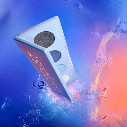 Moondust 4-Color Glitter Eyeshadow Palette, Long-Lasting Shiny Pigments for Party & Daily Shimmery Sparkle Eye Shadow Set