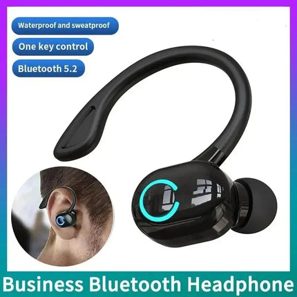 Mini Wireless Ear hanging type Bluetooth 5.2 Earphones With Mic Sport Game Headset Business Wireless Headphone Ear-Hook