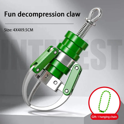 Doll Machine Grab-clip keychain Can Clip Simulated Mini Color Claw keychain Bag Pendant Accessories For Party Gifts New