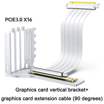 PCI Express 3.0/4.0 x16 to x16 Gen 4 GPU Double Reverse Graphics Card  Extension Cable Riser Card For ITX gold-plated Connector