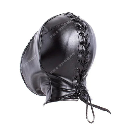Cosplay Head Hood Mask BDSM Adult Games Slave Sex Toys For Men Women Gay Erotic Toys Sexy Restraint Open Eyes Headgear Roleplay