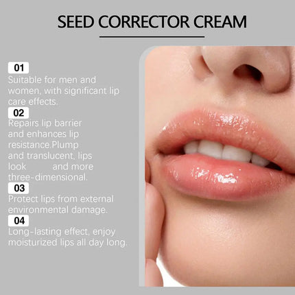 Hyaluronic Acid Hydrating Anti-Cracking Lip Balm - Refreshing Fade Lip Lines Long-Lasting Moisturizing Daily Lip Skincare