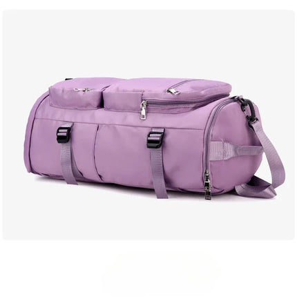 Women Large Travel Backpacks Waterproof Stylish Casual Daypack Bags with Luggage Strap Backpack Ladies Sports Yoga Luggage Bags