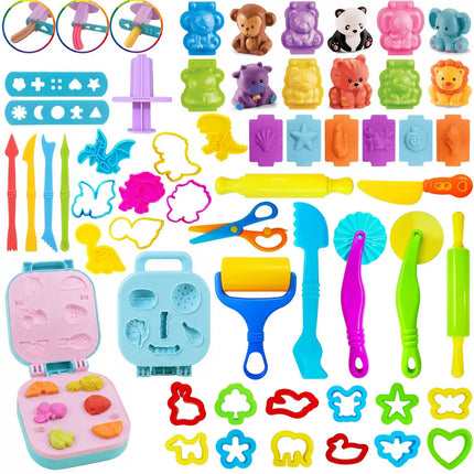 Play Dough Tool Set Kids DIY / Kit Outils Pâte Modeler Enfants DIY