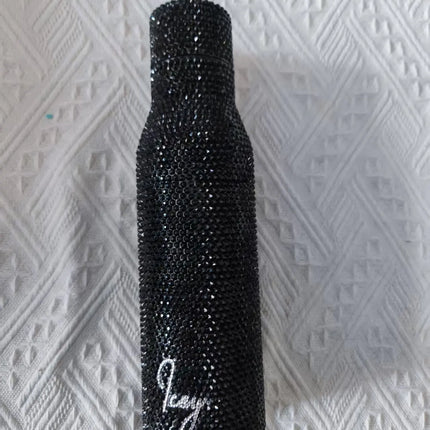 Wholesale Products Gifts Luxury Crystal Cup Double-wall Stainless Steel Vacuum Thermos Bottle, Sports Insulated Water Bottles