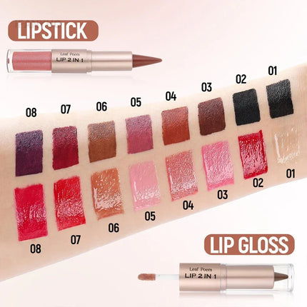 Tapered Lip Liner Lipstick Pen Matte Black Brown Velvet Lipstick Outline Contour Lipliner Water Mirror Moisturizing Lip Gloss