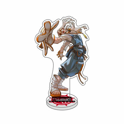 Anime FigureGachiakuta Acrylic Stand Model Plate Keychain Rudo Enjin Zanka Riyo Jabber Desk Decor Collection cosplay fans gifts
