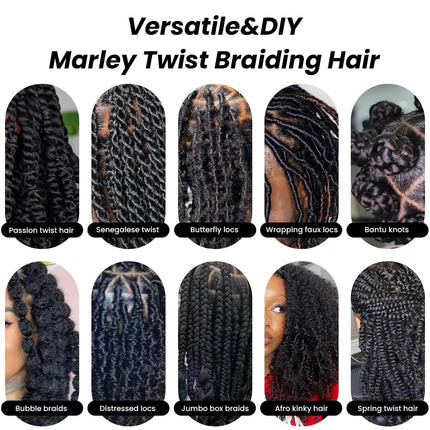 Afro Kinkys Bulk Human Hair for Braiding Soft 4C Afro Kinky Curly Human Hair for Locs Dreadlocks Extensions Human Braiding Hair