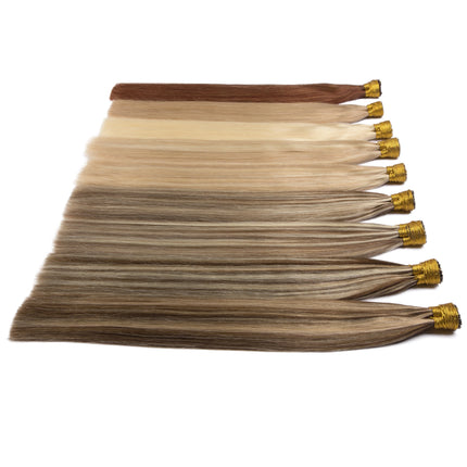 Straight ITIP Human Hair Extension 100% Real Human Hair Extensions 0.8g/pc 1g/pc 50 Strands Capsule Keratin Human Fusion Hair