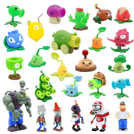 New Plants vs Zombies Toys Action Figures Gargantuar Robot Plant Zombie Game Fan Figurines Doll Toys For Children Birthday Gifts