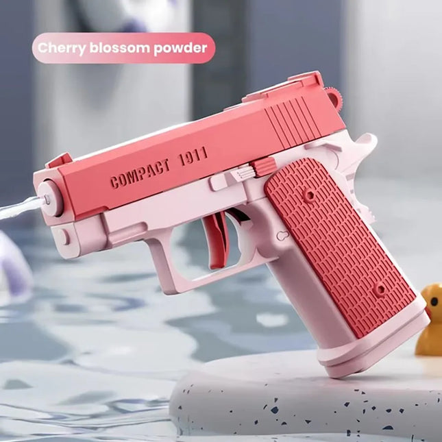 M1191 Mini Water Gun Children's Non Electric Handgun Summer Outdoor Fully Automatic Water Playing Toy Boys andGirls Shooting Toy