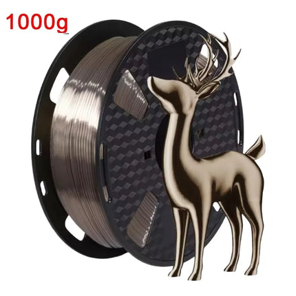 Silk Filament PLA 1.75mm 1kg/500g/250g 3D Printer Filament For Printing Toys Shiny Smooth PLA+ Gold Silver Red Blue High Speed
