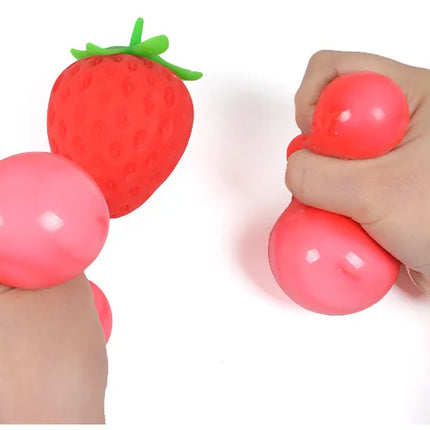 Super Jumbo Strawberry Squishy Toy Slow Rising Simulated Strawberry Antistress Anti-Anxiety Fidget Toys for Adults Friends Gifts