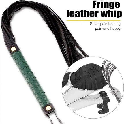 High Quality BDSM Genuine Leather Bondage Set Fetish Handcuffs Collar Gag Whip Erotic Sex Toys For Women Couples Adult Games