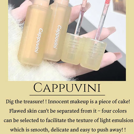 Velvet Matte Liquid Concealer Highlighter Long-Lasting Moisturize Cover Acne Marks Dark Circles Skin Brightening Makeup