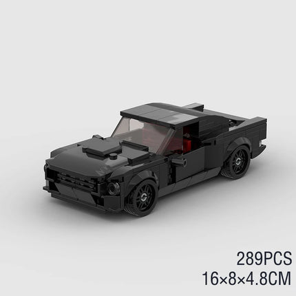 MOC Speed Sports Super Race Car Model Building Blocks DIY Bricks City Technical Rally Great Racing Vehicle Christmas Gift Toy