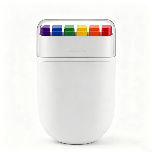 Rainbow Face Paint Crayon Set, Football Viewing Party Gift for Family, Suitable for FIFA World Cup & UEFA Euro Tournaments