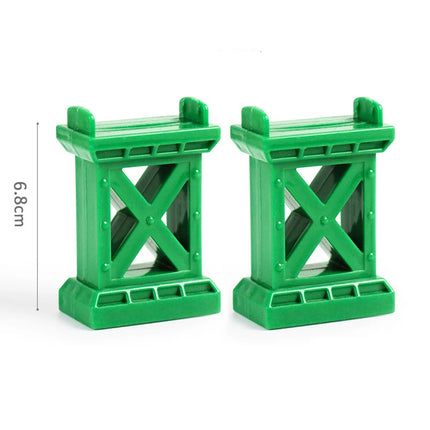 Wooden Track Accessories Beech Wood Railway Train Track Bridge Connector Toys Fit Thomas Wooden Train For Children Birthday Gift