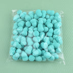 100Pcs Peacock blue