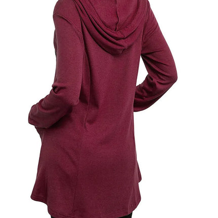 Autumn Loose-fit Hooded Color Blocking Long Sleeve Women's T-shirt Pullover Autumn Collection Casual Fashion Top