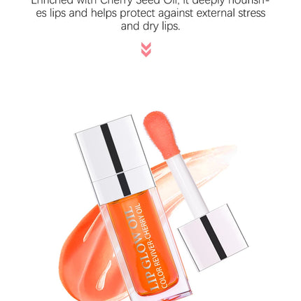 Crystal Jelly Moisturizing Lip Oil Plumping Lip Gloss Makeup Sexy Plump Lip Glow Oil Tinted Lip Plumper