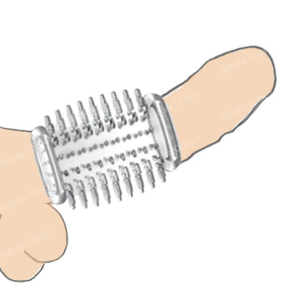 6pcs Penis Sleeve Male Erection Enlargement Spike Cock Cover Delayed Ejaculation G-spot Stimulate Orgasm Sex Toys for Men Couple