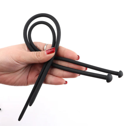 7pce Set Silicone Prostate Urethra Plug Urethral Dilator Stimulator Penis Plug Sounding Male Masturbator Adult Sex Toys For Men