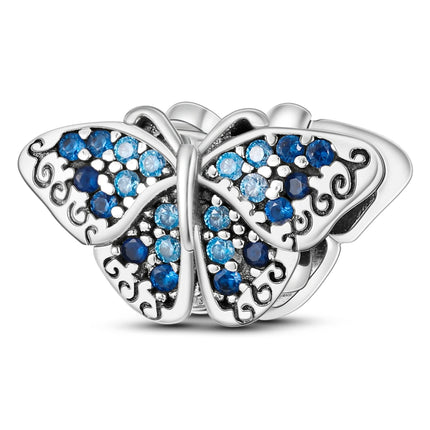 Charm Silver 925 Beads Blue Series Fit Bracelet Charms DIY Original Fashion  Pendants For Jewelry Maing