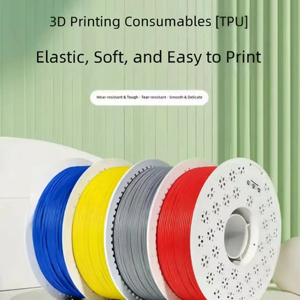 Matte TPU Filament 1.75mm 90A High Strength Flexible Elastic Rigid 3D Printer Filament,softer than 95A 98A but harder than 85A,