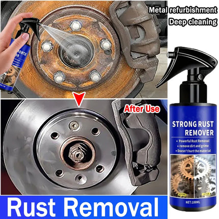 Clean Metal Iron Prowder Quickly Auto Exhaust Pipe Rust Derusting Spray Stain Removal Agent