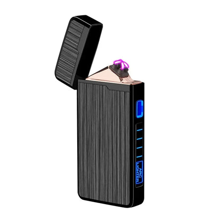 Rechargeable Plasma Dual Arc Lighter for Smokers Electric Encendedores Eléctrico Lighter Rechargeable Type C Type