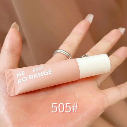 Monochrome Liquid Blusher Lightweight Color Rendering Natural Brighten Matte Rouge Blush Waterproof Facial Contouring Cosmetics