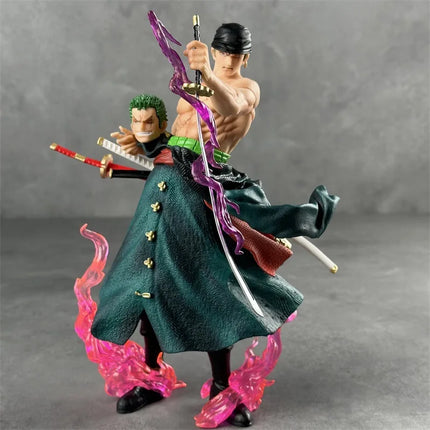 Hot Sale One Piece 50cm Roronoa Zoro Anime Action Figures Model Toys Pvc Statue Roronoa Zoro Model Statue Dolls Birthday Gift