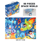 60 pieces of space