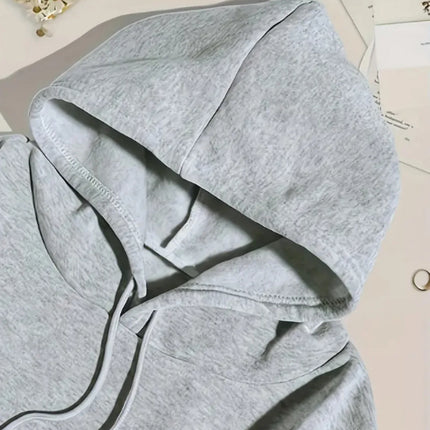 Casual Women Hoodie with Butterfly Print Kangaroo Pocket Long Sleeves Casual Stylish Pullover Hooded Sweatshirt with Drawstring
