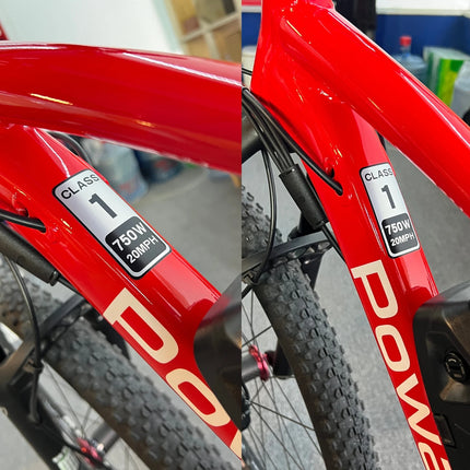 PVC Sticker Electric Bicycle Sticker Bafang Motor Label Sticker For BAFANG 36V 250W/48V 750W01/BBSHD E-bike Accessories