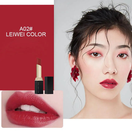 8 colors Lipstick Waterproof Sweatproof Long-lasting Makeup Glitter Matte Velvet Nude Lipstick Women Cosmetics Makeup