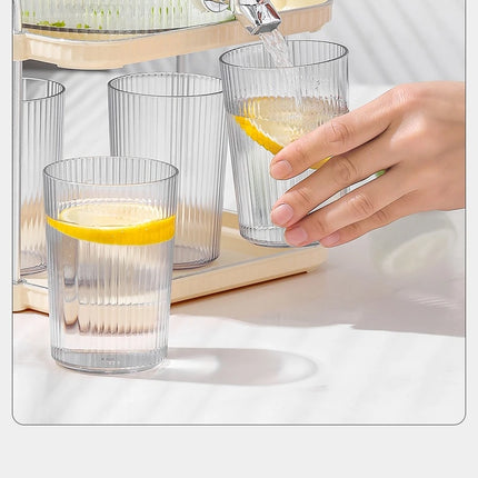 New luxury cold water bottle kettle with faucet Japanese large-capacity household fruit tea drinks cold water bucket picnic set