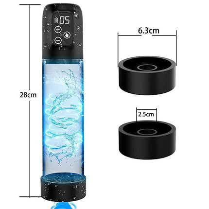 3in1 Rechargeable Adult Toys Male Electric Pump Automatic Vacuum Pump With 5 Sucking Modes And 6 Training Modes Digital Display